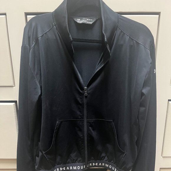 Women's Under Armour HeatGear Full Zip Training Jacket Size M - Picture 2 of 4